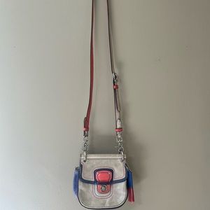 Vintage Coach Willis Colorblock Mini Bag